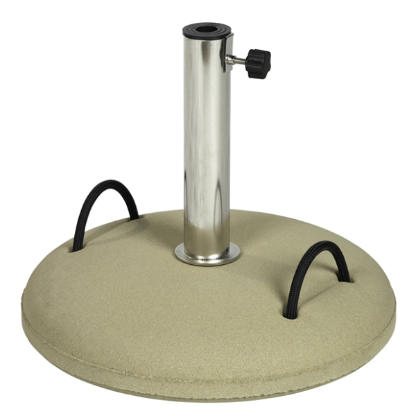 Concrete Bases 30kg taupe with hand grips