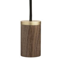 Lamp holder pendulum walnut