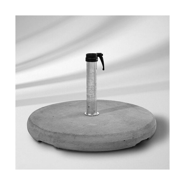 Concrete Base Z 55kg Ø60x11cm (Twist/Fortino)