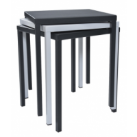 Dining table Dorio 80x80 cm Taupe