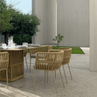 Cliff dining table 150x150 cm