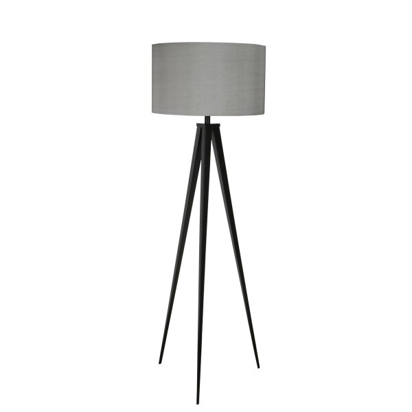 Floor lamp Tripod Black-grey