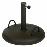 Concrete Bases 30kg anthrazit with hand grips