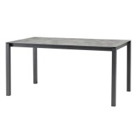 Tisch Pranzo Anthrazit 90x160-210x73cm