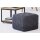 Pouf Cube Foodstool Soft Rope