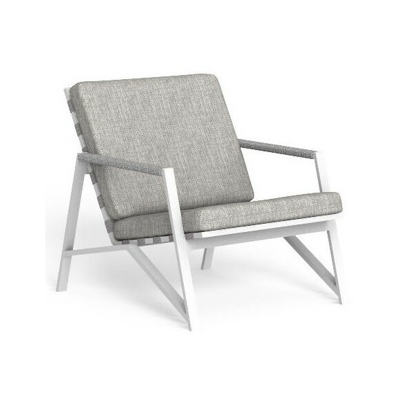 Cottage Living Armchair with Cover White-light grey