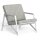 Cottage Living Armchair with Cover White-light grey